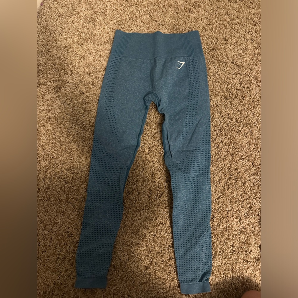 Gymshark vital seamless leggings turquoise